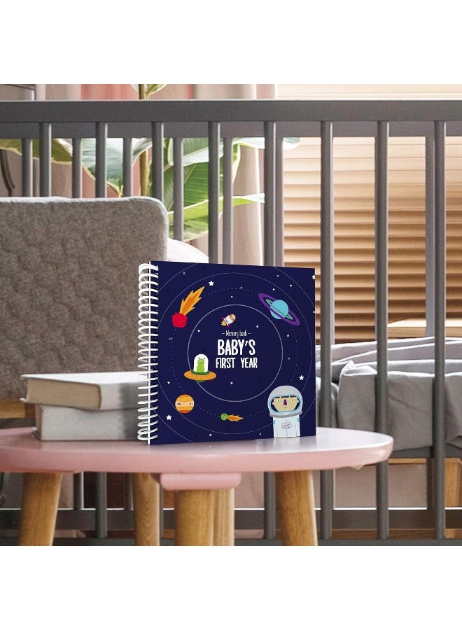 Unconditional rosie Astronaut Baby's First Year Memory Book - Image 2
